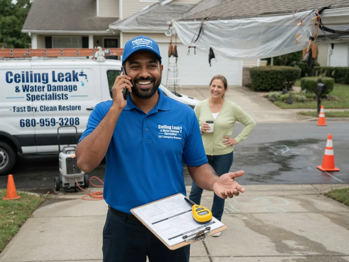 Ceiling Leak Cleanup Port Gibson, MS FAQs